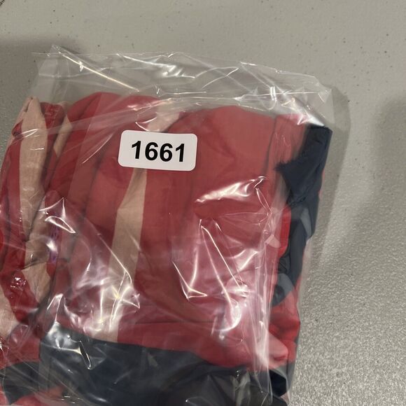 Jason‎ Wu Target Dress Medium Red Striped Lightweight Casual Blue Jersey Shift - Picture 11 of 11